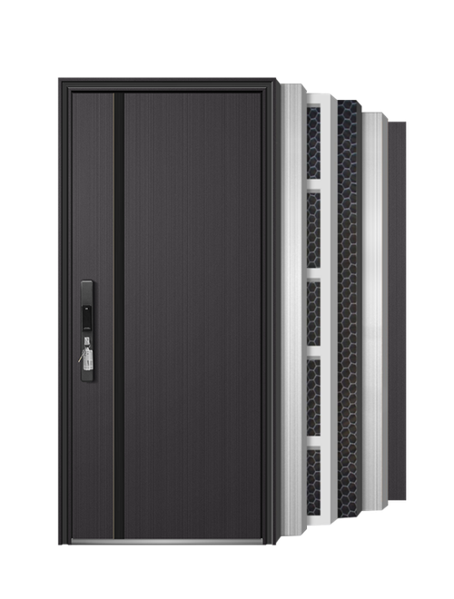 Glass security door Structure Glass security door Structure